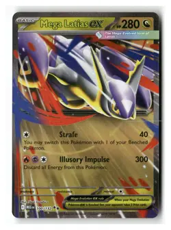 Mega Latias ex 100/132 Double Rare Mega Evolution Pokemon Near Mint - Image 1