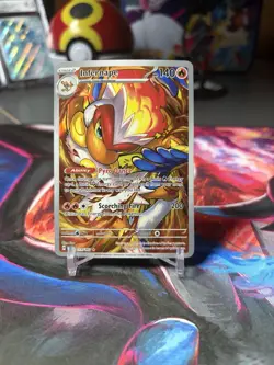 Pokemon Infernape 173/167 Sv06: Twilight Masquerade Illustration Rare Holo 140 … - Image 1