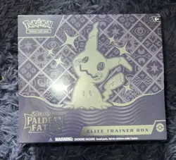 Pokemon S&V Paldean Fates ETB Elite Trainer Box SEALED NEW - Image 1