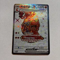 Pokemon Magcargo ex 191/167 Sv06: Twilight Masquerade Ultra Rare Holo MINT - Image 1