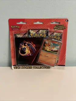 Pokemon TCG: Ascended Heroes Tech Sticker Charmander Factory Sealed Bundle - Image 1