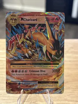 M Charizard EX 13/108 Pokemon XY Evolutions Holo Rare Mega English NM- - Image 1