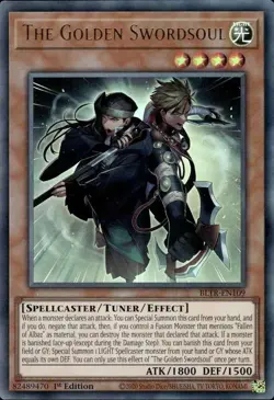 Yugioh - The Golden Swordsoul (Ultra Rare) (1st Edition) - BLTR-EN109 NM - Image 1