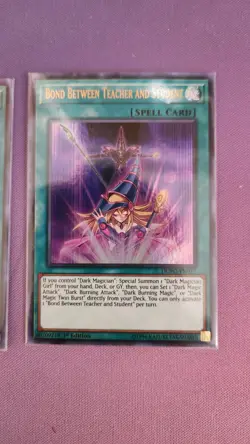 Yu-Gi-Oh Card: Bond Between Teacher and Student DUPO-EN017 Ultra Rare 1st Ed! NM - Image 2