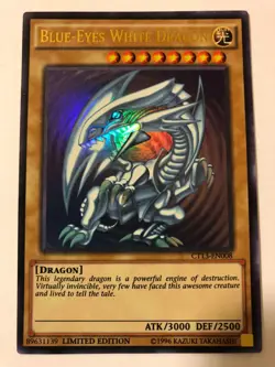 YUGIOH! Blue-Eyes White Dragon CT13-EN008 Ultra Rare Limited Edition NM - Image 1