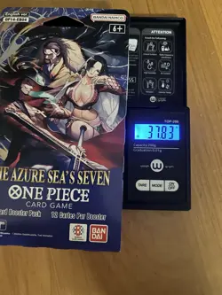 One Piece OP-14 The Azure Sea’s Seven Sleeved Booster Pack - Heavy - 37.83g 🔥🔥 - Image 1