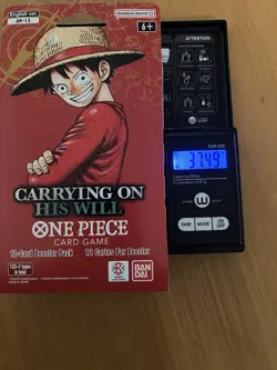 One Piece OP-13 CARRYING ON HIS WILL Sleeved Booster Pack - Heavy - 37.49g 🔥🔥 - Image 1
