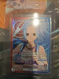 One Piece EB03-001 Nefeltari Vivi (L) Leader Alt Art Heroines Ed Alternate NM - Image 1