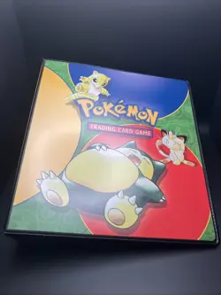 Vintage 1999 Pokemon Trading Card Wizards of the Coast 3-Ring Binder EMPTY - Image 1