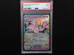 Espeon ex 034/131 Prismatic Evolutions PSA 9 Pokemon Trading Card Game - Image 1