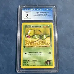Pokemon TCG Erika's Bellsprout Gym Heroes 1st Edition 76/132 Card - Image 1