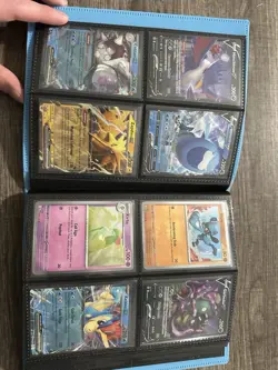 Pokemon Binder Lot Of 44 Cards #2 - Image 2