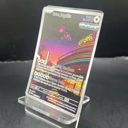Pokemon Card Iron Jugulis 216/182 Paradox Rift Illustration Rare Near Mint - Image 3