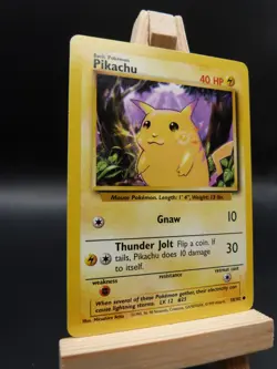 Pokemon Common Card : Pikachu 58/102 (Base Set) - Image 2