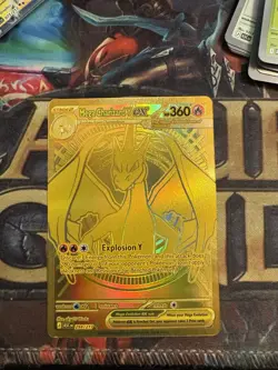 Pokemon Mega Charizard Y EX Foil Card 294/217 English TCG Stage 2 Flame - Image 1