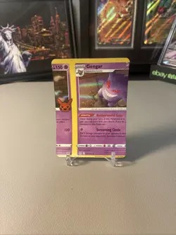 Trick or Trade Gengar NFC Factory Miscut Error Pokemon Card 🔥 - Image 1