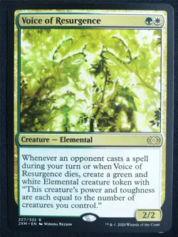 Voice of Resurgence - 2XM - Mtg Card #5OT - Image 1