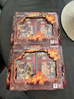 One Piece Card Game TCG Illustration Box Vol 5 - Lot Of 2 Brand new, Sealed - Image 1