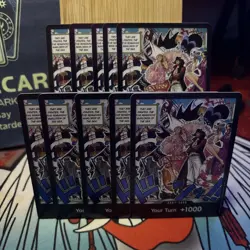 One Piece TCG OP07 500 Years into the Future Warlord Don!! x10 English Card - Image 2