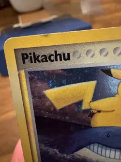 Pikachu 12/17 Pop Series 5 Holo Inverted Back Error Pokemon Card LP-MP - Image 4