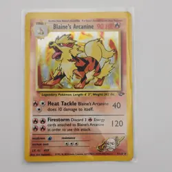 Pokemon TCG Gym Challenge 61 Card Lot Blaine's Mostly 1999-2000 Wizards - Image 1
