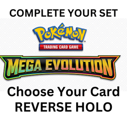 Pokemon TCG Mega Evolution REVERSE HOLO Complete Your Set Choose Your Card NM - Image 1