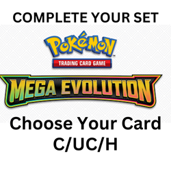 Pokemon TCG Mega Evolution Complete Your Set Choose Your Card NM - Image 1