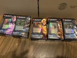 Mtg Core 2021 Planeswalker Decks Sealed All 5 Decks - Image 1