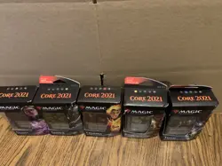 Mtg Core 2021 Planeswalker Decks Sealed All 5 Decks - Image 2