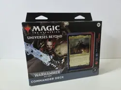 MTG Universes Beyond: Warhammer 40K Commander The Ruinous Deck Abaddon Magic NEW - Image 1
