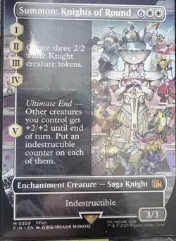 Summon: Knights of Round (Borderless) Final Fantasy Regular - Image 1