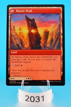 MTG Pinnacle Monk Modern Horizons 3 Foil #246 - Image 2