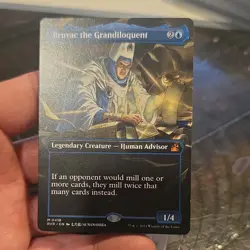 Bruvac the Grandiloquent Ravnica Remastered Regular Blue Legendary Creature Ai … - Image 1