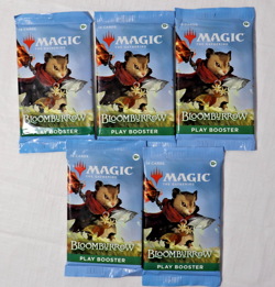 MTG - Five (5) Bloomburrow play booster packs - Image 1