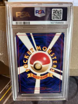 1999 Pokemon Japanese Gym2 Rockets Zapdos Holo PSA 8 - Image 2