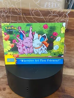 Wherefore Art Thou Pokemon OR17 Pokemon Topps Orange Island blue logo - Image 1