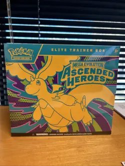 Pokemon TCG Mega Evolution ASCENDED HEROES Elite Trainer Box - BRAND NEW Sealed - Image 1