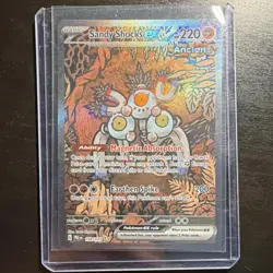 Pokemon Sandy Shocks ex 159/131 Prismatic Evolutions Illustration Rare Holo - Image 1