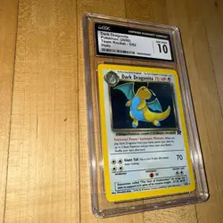 Dark Dragonite 5/82 Holo Pokemon Team Rocket CGC 10 Gem Mint - Image 5