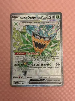 Pokemon TCG Teal Mask Ogerpon ex SVP 166 Promo - Twilight Masquerade NM/M - Image 1