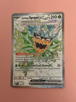 Pokemon TCG Teal Mask Ogerpon ex SVP 166 Promo - Twilight Masquerade NM/M - Image 2