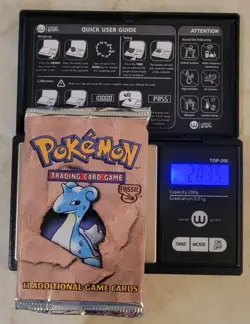 Pokemon Booster Pack FOSSIL Factory Sealed - Image 3