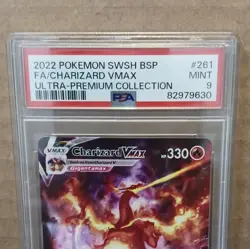 Pokemon Charizard VMAX SWSH261 PSA 9 Promo Full Art Holo - Image 3