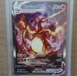 Pokemon Charizard VMAX SWSH261 PSA 9 Promo Full Art Holo - Image 5