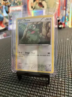 Pokemon TCG Axew BW Black Star Promos BW10 Holo Promo NM/M - Image 1