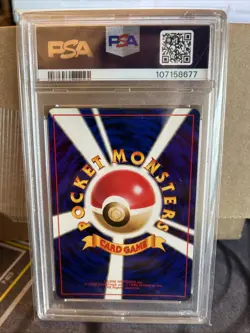 1996 Pokemon Japanese Basic Zapdos Holo PSA 7 - Image 2