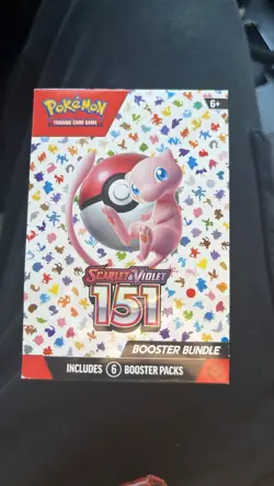 Pokemon Scarlet & Violet 151 Booster Bundle Box Mew 6 Booster Packs English - Image 1