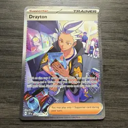 Pokemon Surging Sparks Drayton 244/191 Special Illustration Rare NM English - Image 1