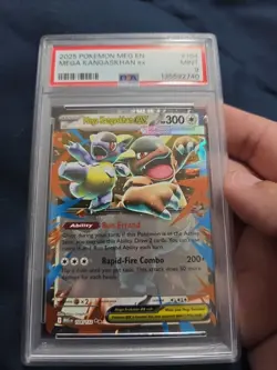 POKEMON Mega Evolution MEGA KANGASKHAN EX #104 PSA 9 - Image 2