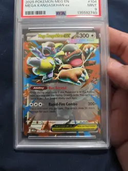 POKEMON Mega Evolution MEGA KANGASKHAN EX #104 PSA 9 - Image 4
